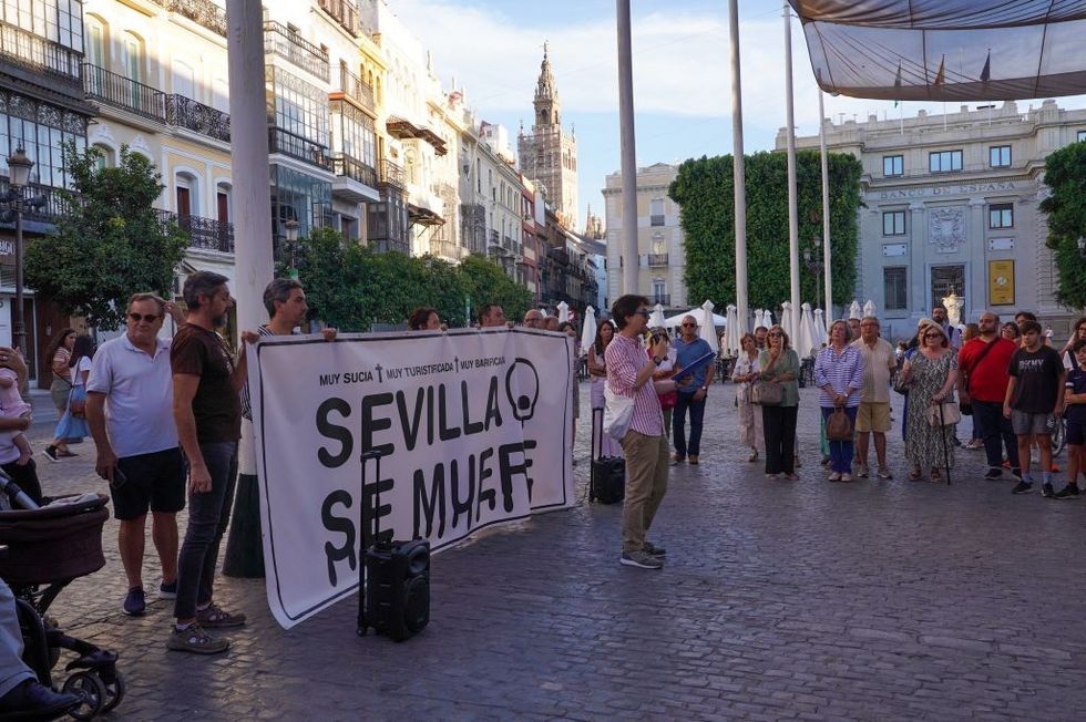 Protest in Seville