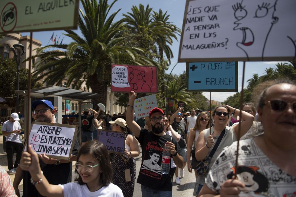 Protest Malaga