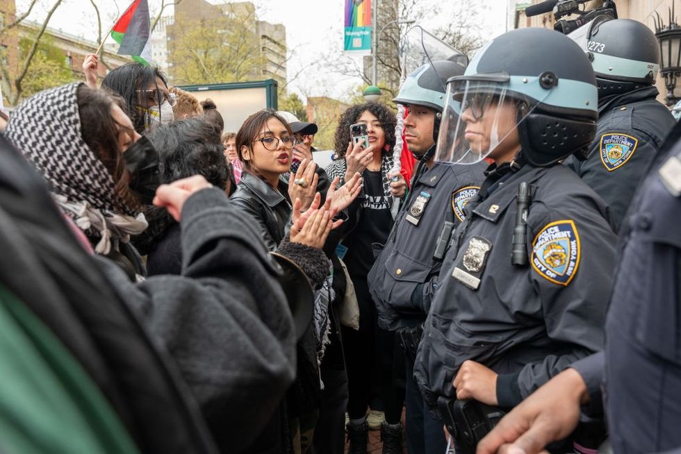 Protests at Columbia University