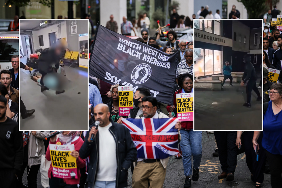 Protests in MAnchester