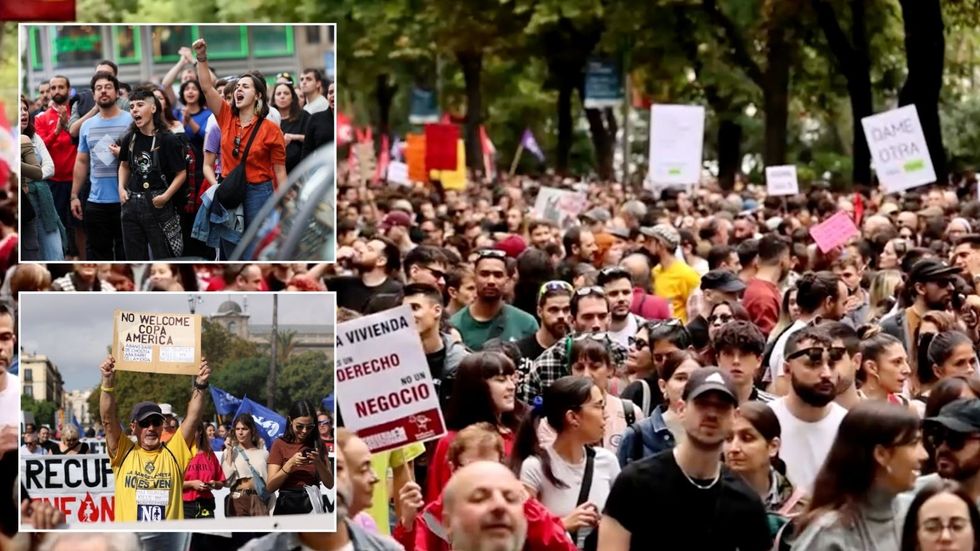 Protests in Spain