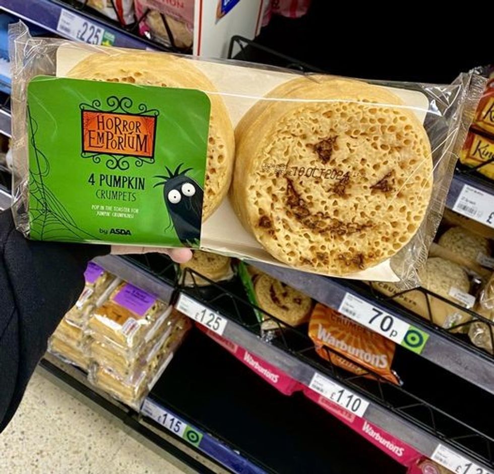 Pumpkin Crumpets