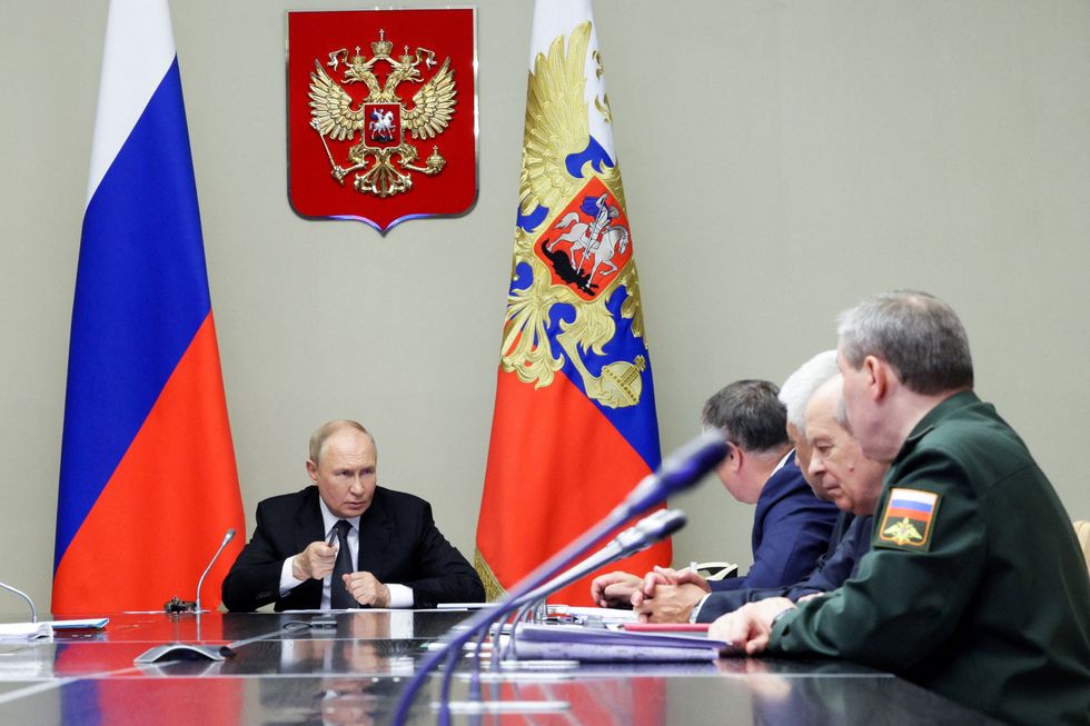 Putin and officials