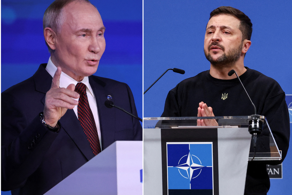 Putin, Zelensky