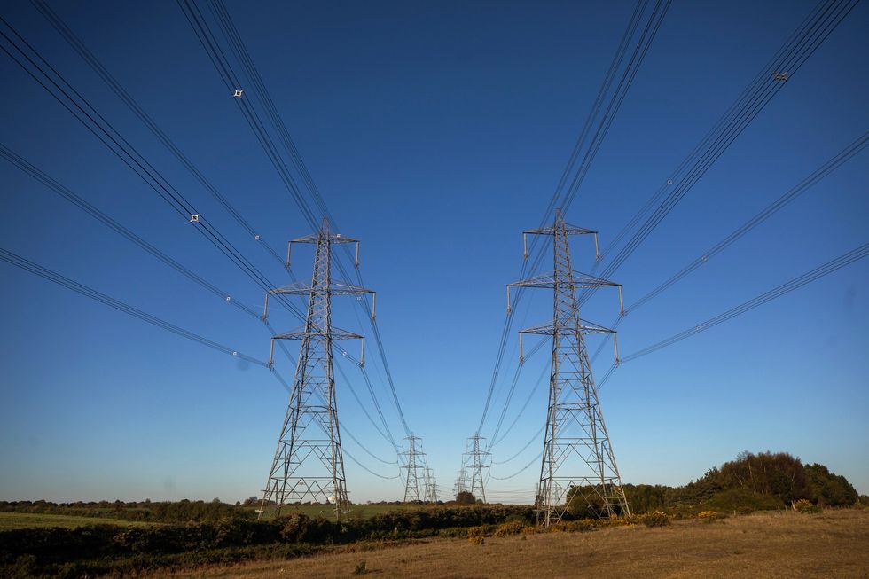 Pylon stock image