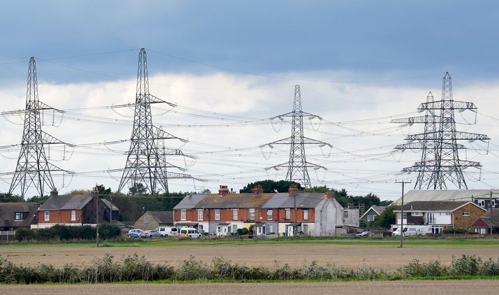 Pylons in Kent