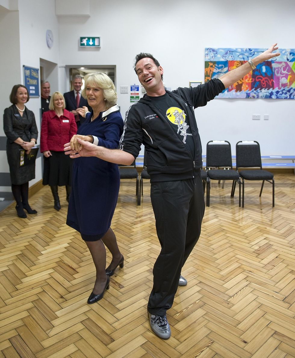 Queen Camilla and Craig Revel Horwood