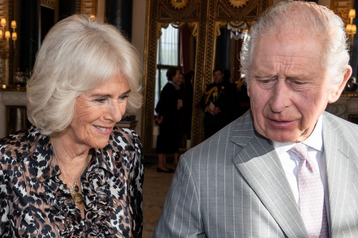King Charles and Queen Camilla share special video as they land in ...