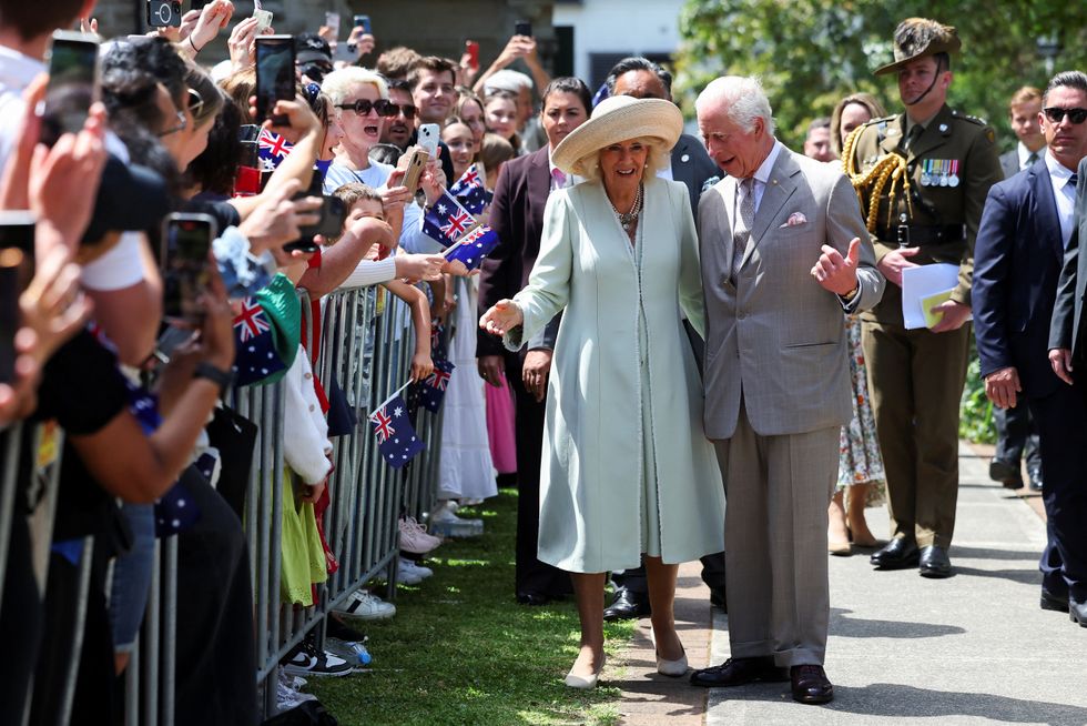 Queen Camilla and King Charles