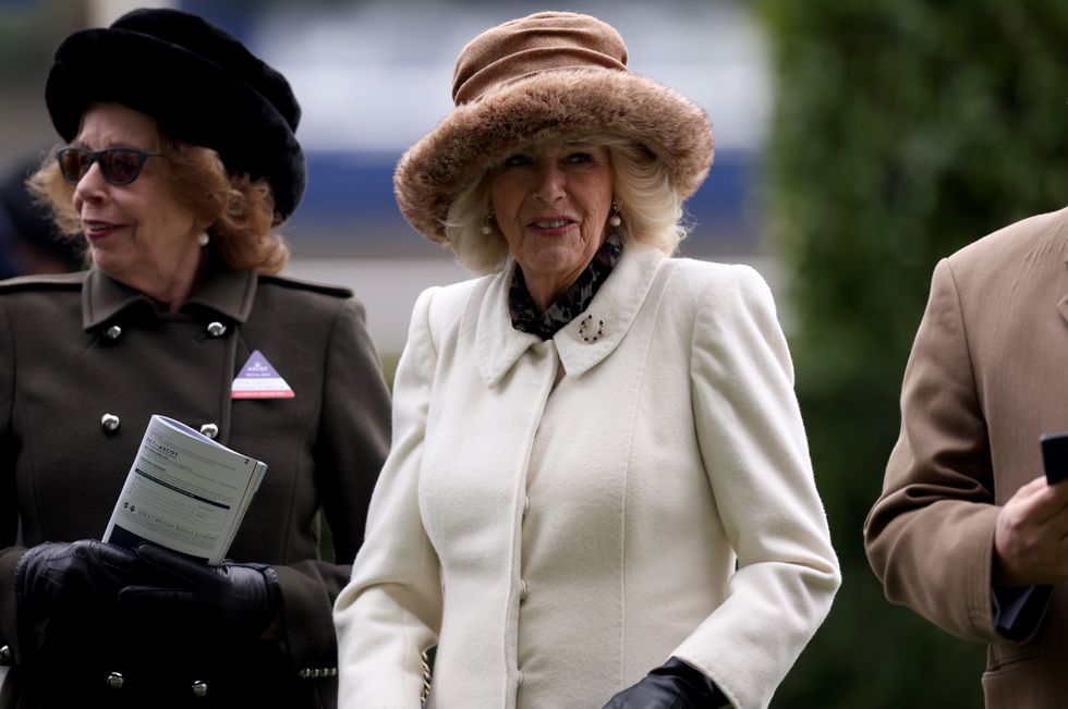 Queen Camilla and Lady Sarah Keswick