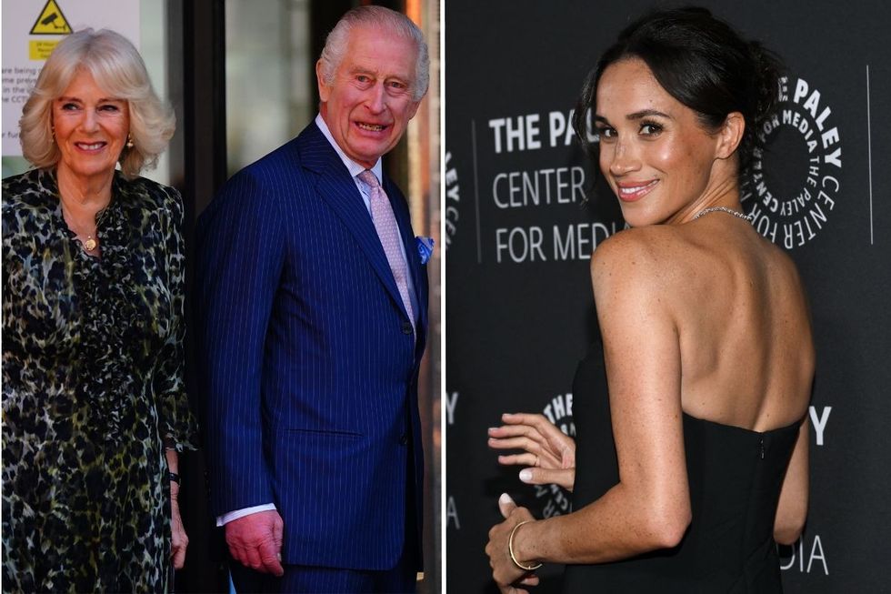 Queen Camilla and Meghan Markle