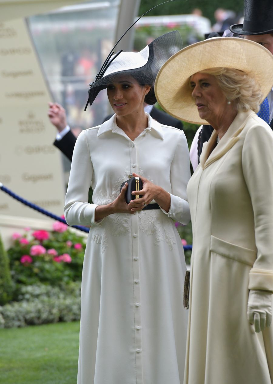 Queen Camilla and Meghan Markle