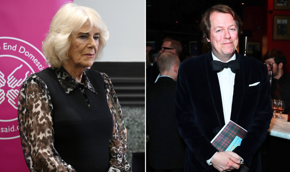 Queen Camilla and Tom Parker Bowles