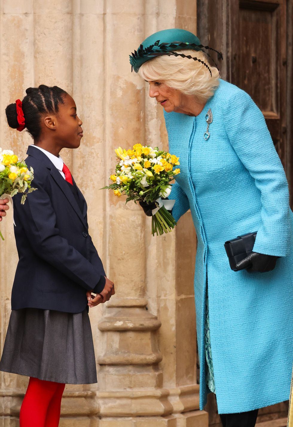 Queen Camilla at the Commonwealth Day service