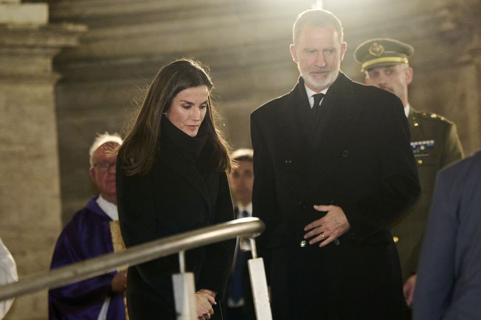 Queen Letizia and King Felipe of Spain