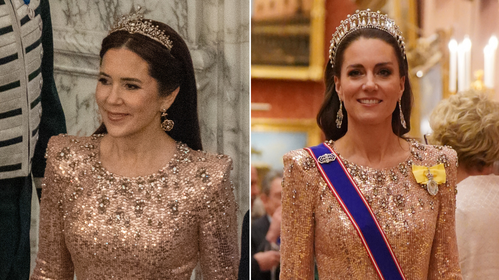 Queen Mary and Kate Middleton