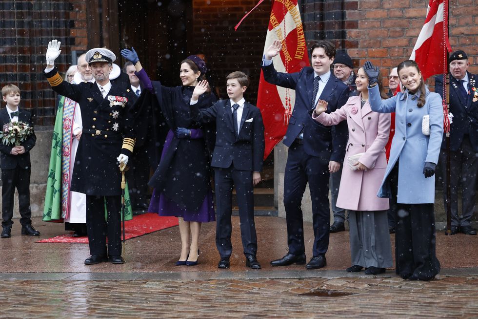 Queen Mary and King Frederik