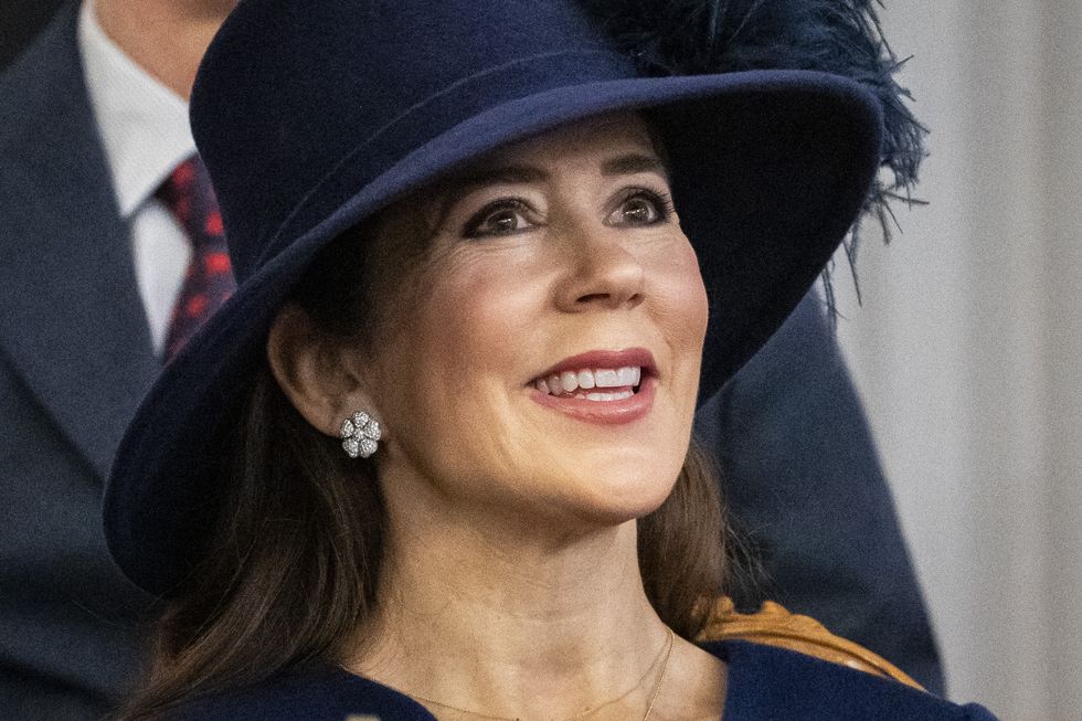 Queen Mary and King Frederik make historic trip to parliament as royals ...