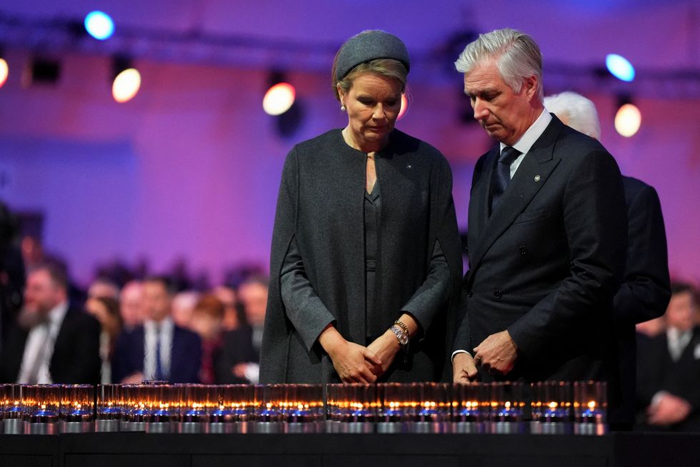 Queen Mathilde and King Philippe of Belgium