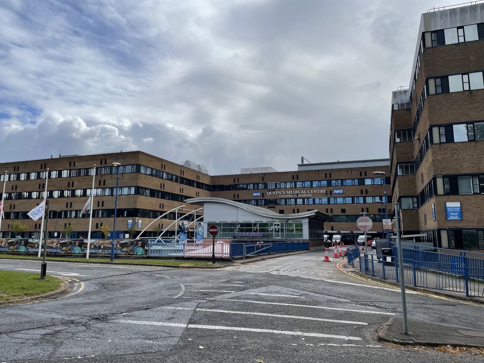 Queen's Medical Centre in Nottingham