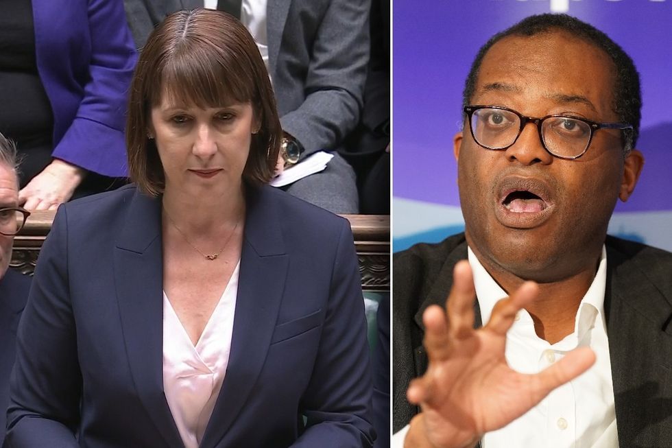 Rachel Reeves and Kwasi Kwarteng