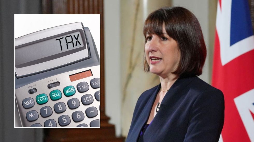 Rachel Reeves and tax calculator