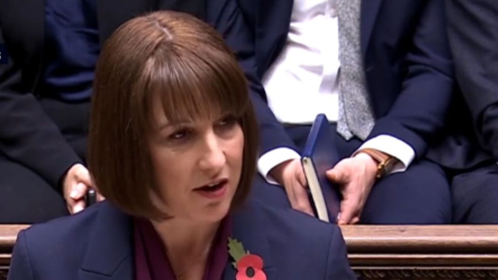 Rachel Reeves in House of Commons delivering Autumn Budget