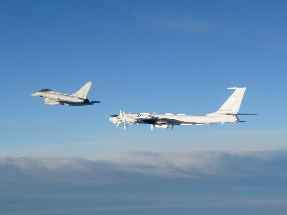 Royal Navy and RAF planes intercept Russian aircraft in UK waters 'to ...