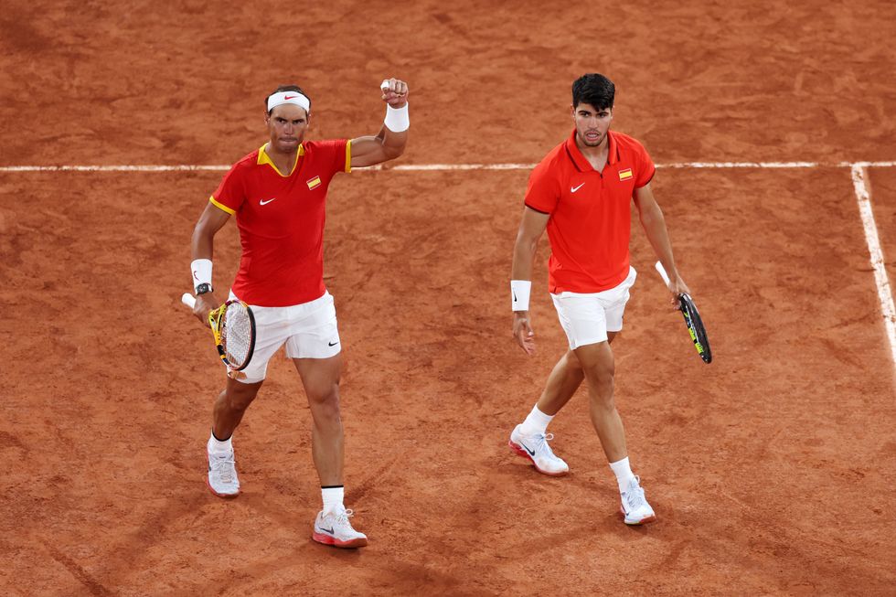 Rafael Nadal and Carlos Alcaraz are through to the next round