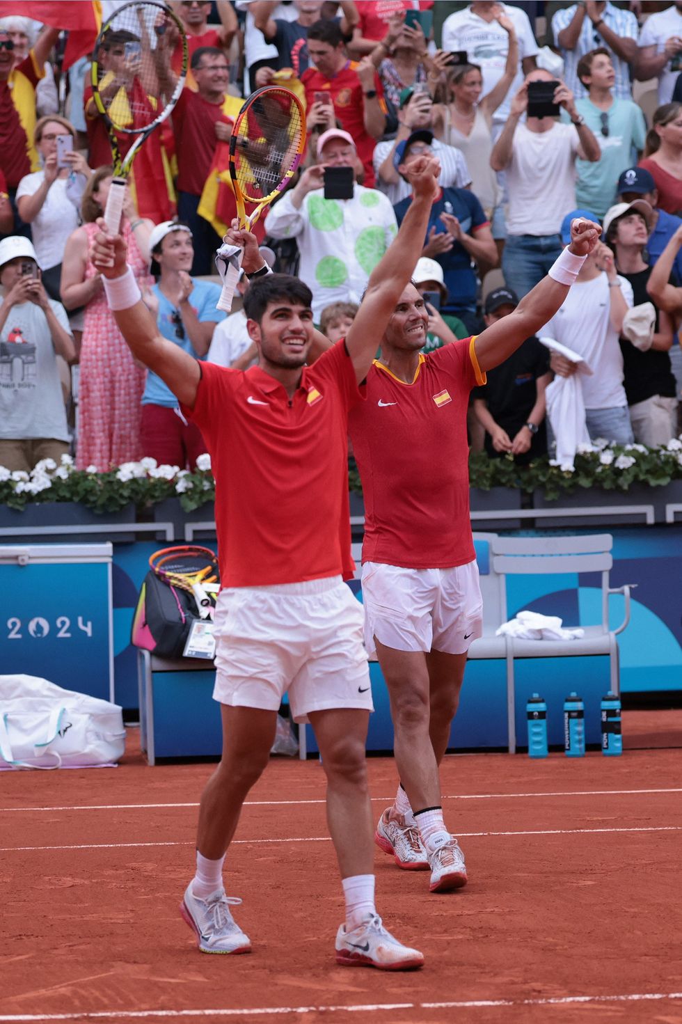 Rafael Nadal Carlos Alcaraz Paris Olympics