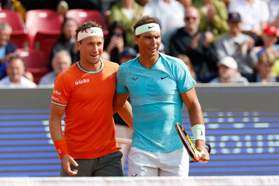 Rafael Nadal has pulled out of the doubles draw