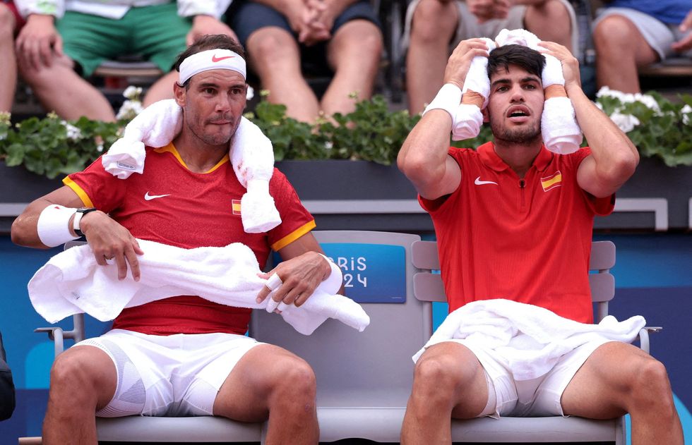 Rafael Nadal Paris Olympics Carlos Alcaraz