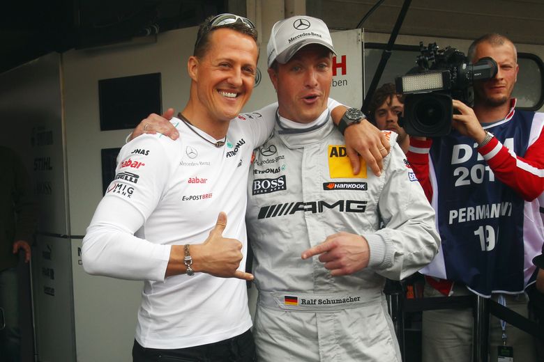 Michael Schumacher's brother raises theory on Lewis Hamilton