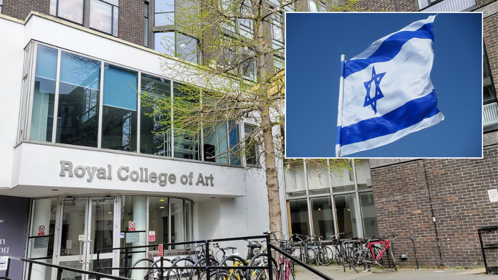 RCA and Israeli flag