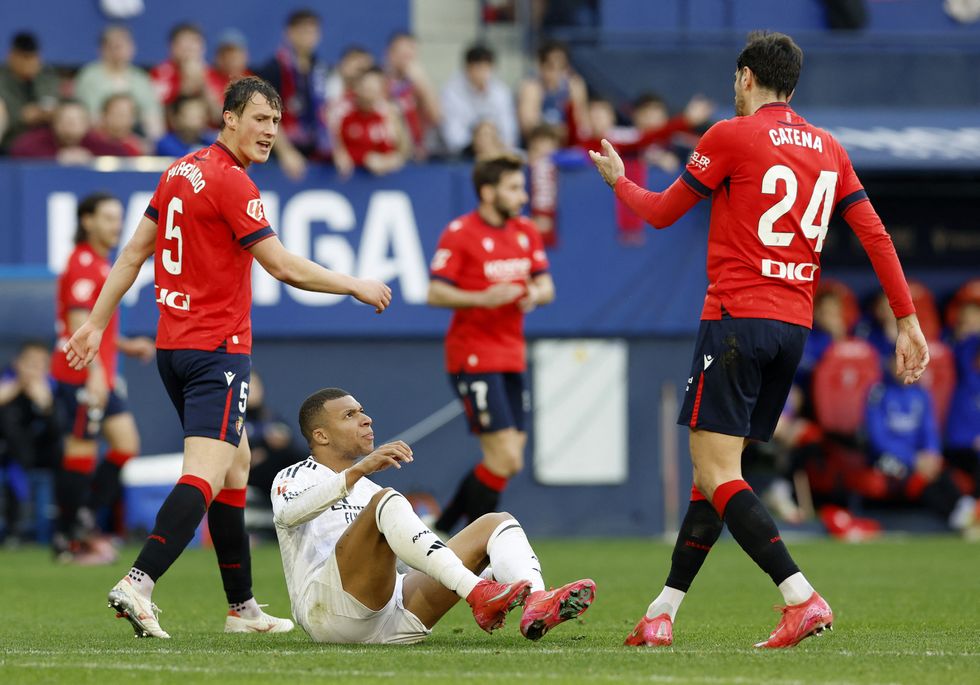 Real Madrid dropped two points against Osasuna