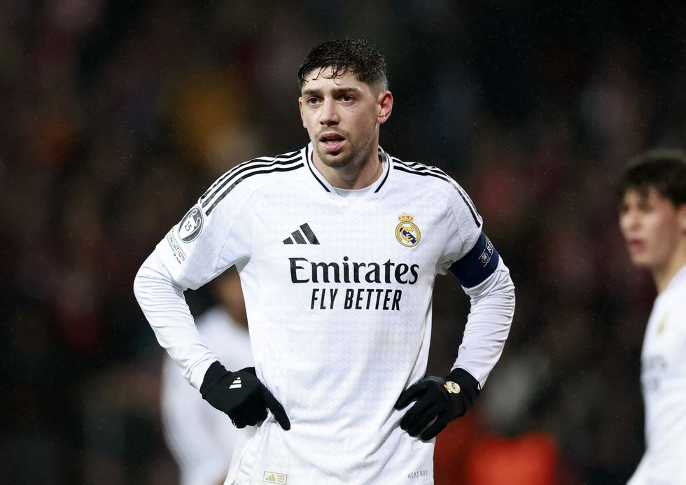 Real Madrid Federico Valverde Man City