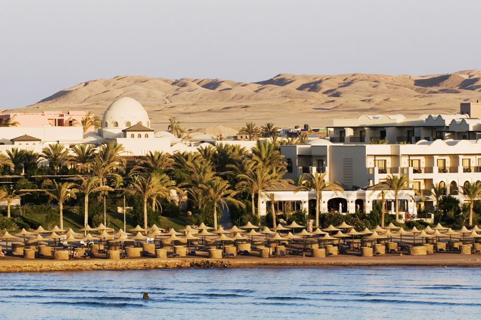 Red Sea coast of Marsa Alam