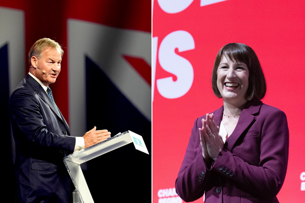 Reform MP Rupert Lowe; Chancellor Rachel Reeves