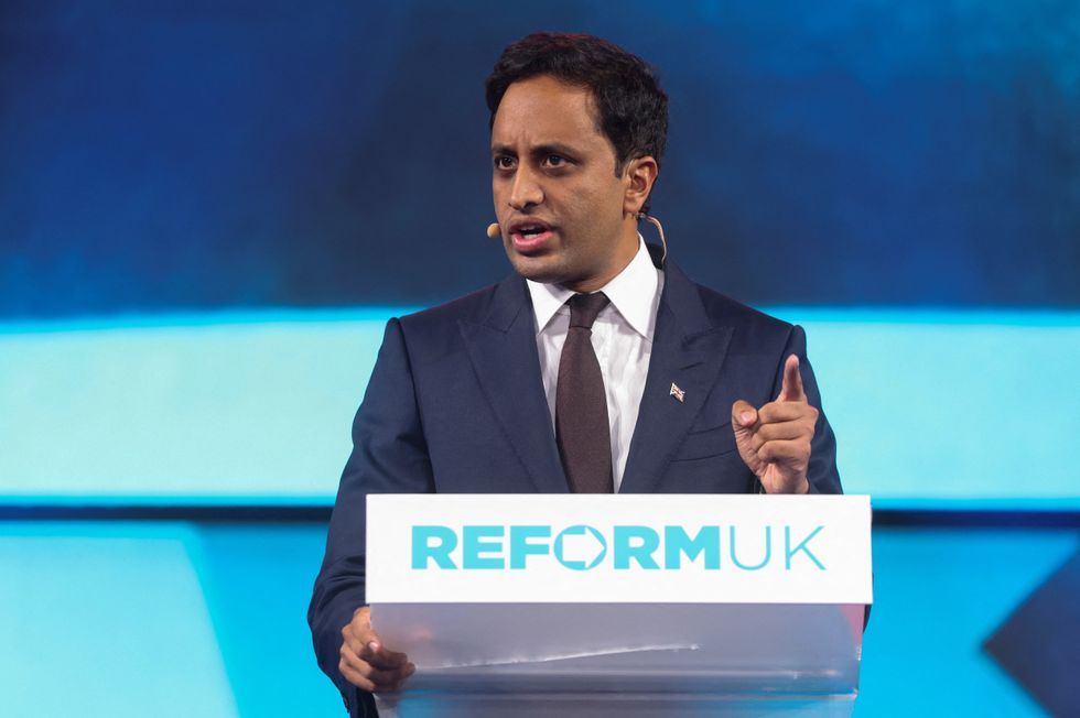 Reform UK chairman Zia Yusuf