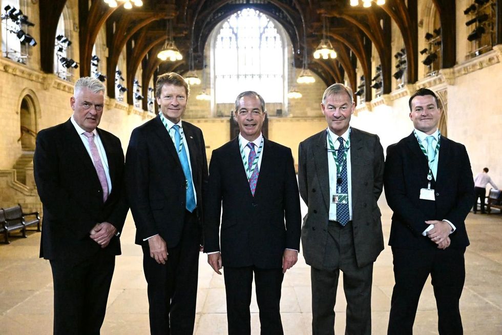 Reform UK in Westminster Hall