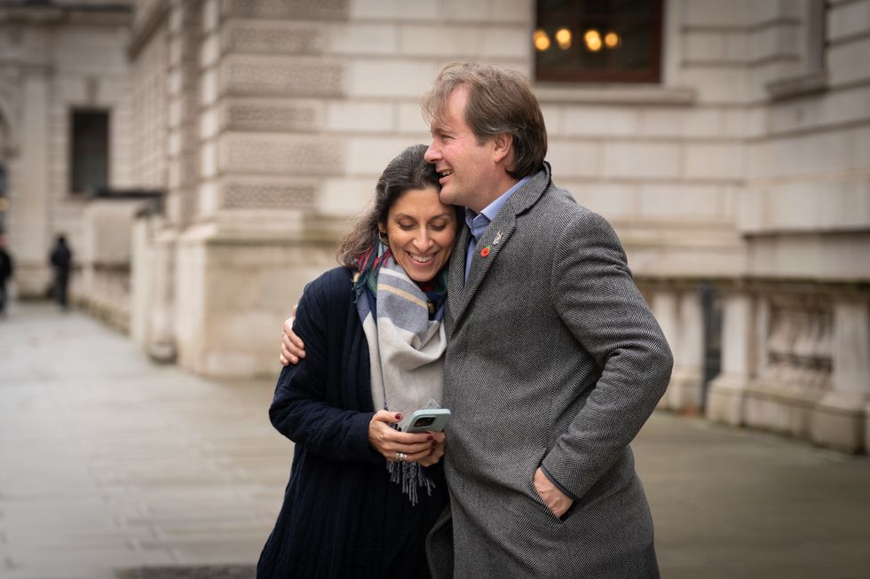 Richard Ratcliffe and his wife Nazanin Zaghari-Ratcliffe\u200b