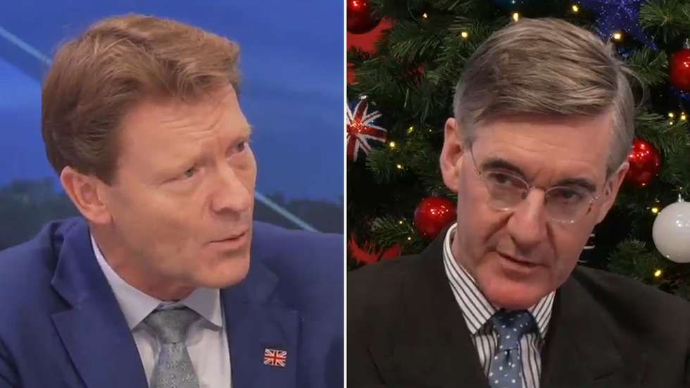 Richard Tice and Jacob Rees-Mogg