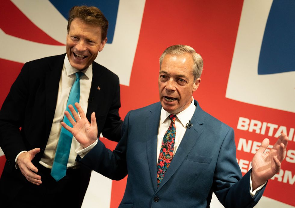 Richard Tice and Nigel Farage