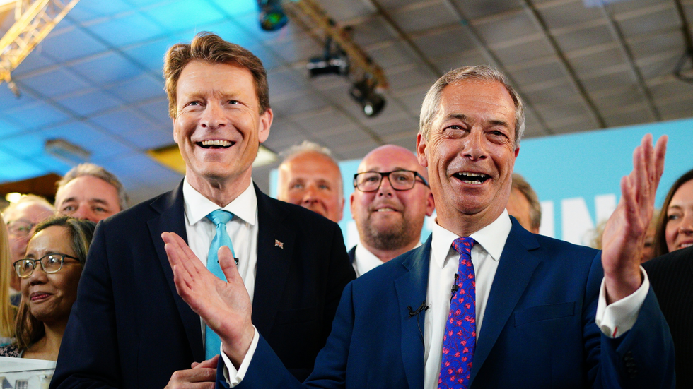 Richard Tice and Nigel Farage