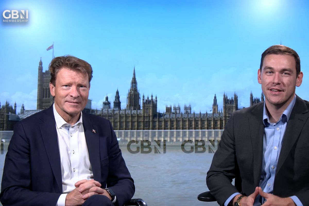 Richard Tice has hit out at the government's border policy in an exclusive interviews for GB News members.