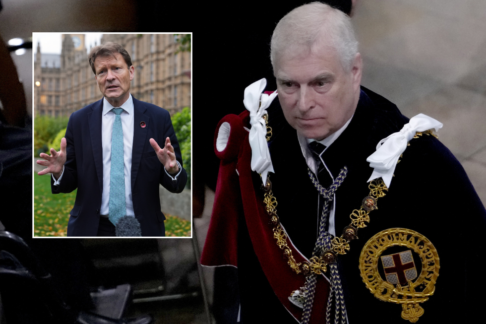 Richard Tice has said Reform MPs would name the alleged spy linked to Prince Andrew