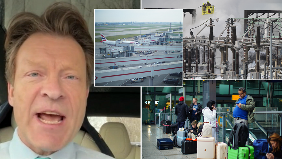 Richard Tice, Heathrow Airport and frustrated passengers