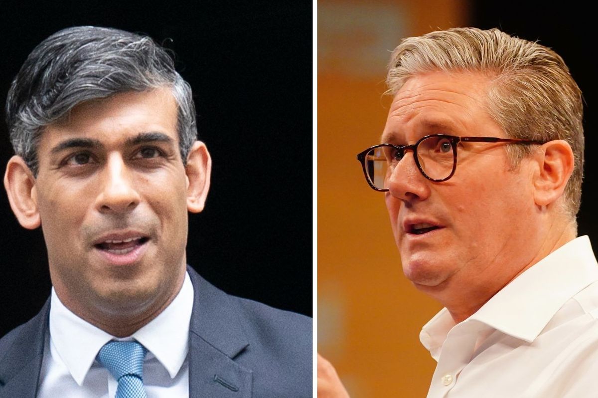 Rishi Sunak and Keir Starmer in pictures
