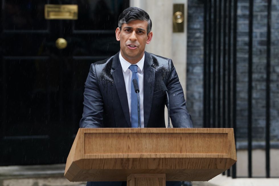 Rishi Sunak announces General Election outside Downing Street