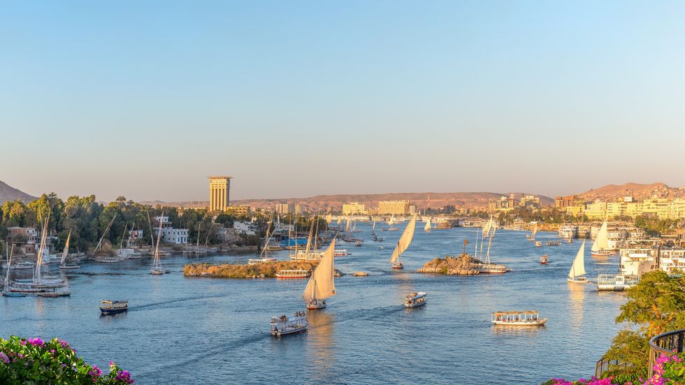 River Nile, Aswan, Egypt